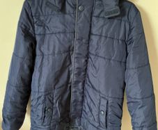M&S boys navy padded coat