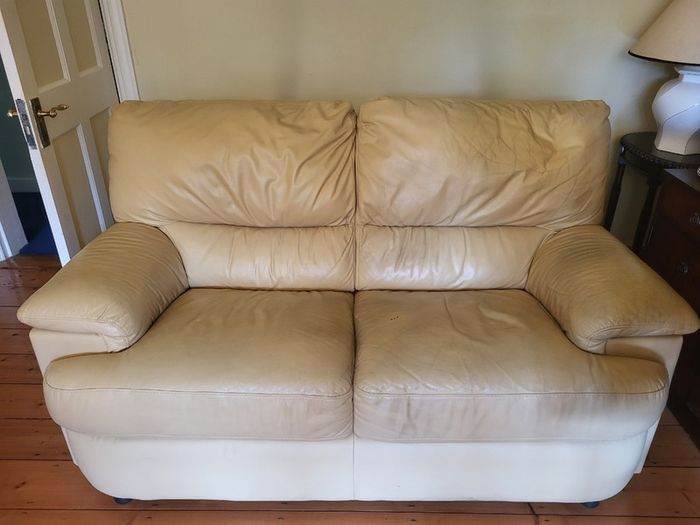 FREE COUCHES - 3 X 2 seater leather couches
