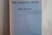 Mr Gallianos Circus by Enid Blyton