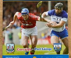 2015 Cork v Waterford - Munster GAA Senior Hurling Semi Final Championship Programme