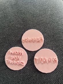 'Friends' cookie stamps