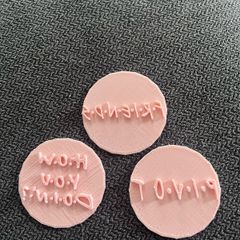 'Friends' cookie stamps