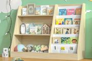 Childrens bookcase Kids Bookshelf Wooden kids Storage Book Rack for kids room,Nursery Shelf and Toy Storage Unit for Books, Bedroom, Playroom, Storage Organizer (Oak
