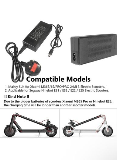 Xiaomi scooter charger 42v 1.5A