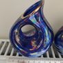 Blue / purple lustre ware Vases Image 5