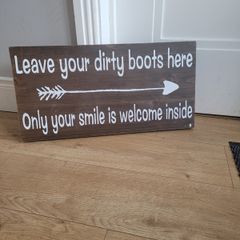 Boot room Sign