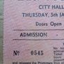 Big Country Live At City Hall Cork,  Ireland 5th January 1989. Image 5