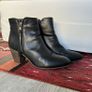ALDO - Black ankle boots with heal - size 39 Image 2