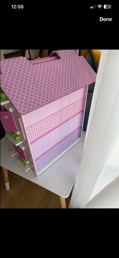 wooden dolls house