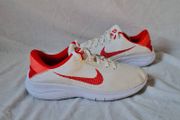 2022 nike flex Size 6 eu 40 white/red in like new condition