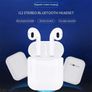 08441 i12 TWS Blue - Universal Bluetooth Earbuds With Charging Dock Image 5