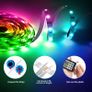 12M(2 x 6M) Music Sync Colour Changing RGB LED Strip 44-Key Remote, Sensitive Built-in Mic, App Controlled LED Lights, 5050 RGB LED Light Strip(APP+Remote+Mic+3 Button Switch) [Energy Class A+] Image 4