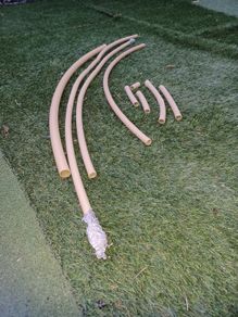 Collection of plumbing pipes