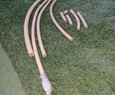 Collection of plumbing pipes