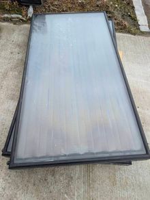 Solar thermal panels x2