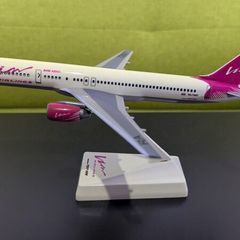 Vim Airlines 1:200 scale model airplane, Boeing 757 aircraft, made by Wooster