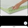 Dormeo Aloe Vera 5 zones 4 cm Mattress Topper Image 4