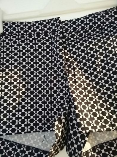 H&M Black and White Shorts