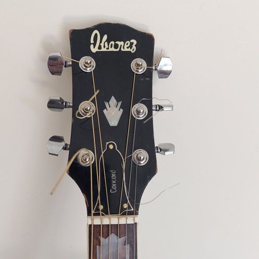 vintage Ibanez Concord 698 lawsuit acoustic guitar