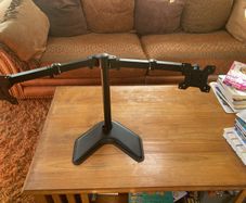 WALI Free Standing Dual Monitor Stand