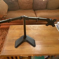 WALI Free Standing Dual Monitor Stand