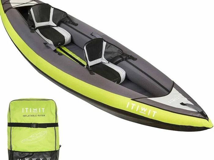 Inflatable kayak.  2 person. Itwit ( decathalon)