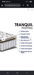 King sized mattress