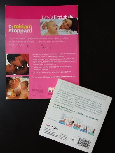 Dr. Miriam Stoppard Baby's first skills & Gina Ford From Crying Baby to Contented Baby