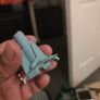 Star Wars Blue Tie Fighter Wing Connector vintage Image 2