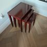 Nest of 3 solid wood tables Image 5