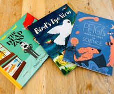 Kids Books x3 - Dead Zoo (Hardback) & Science Stories (Ages 5-9)