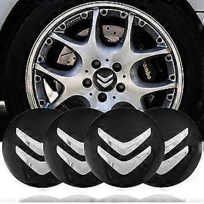 4Pcs 56MM Car Wheel Center Hub Caps Badge Sticker Cover For Citroen C1 C2 C3 VTS C4 Saxo C4L C5 C6 C8 Xsara Picasso Berlingo DS