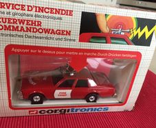 Corgi Tronics Fire Chief Chevrolet Caprice