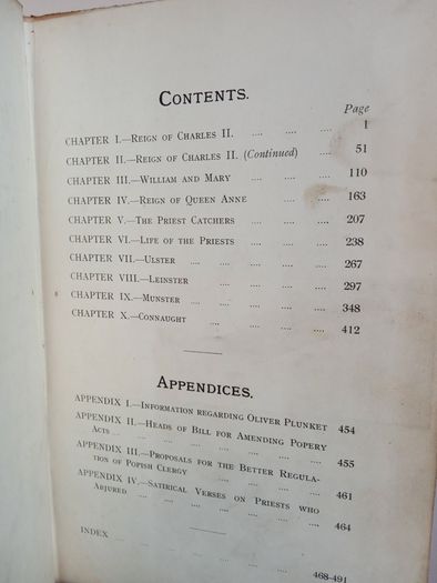 The Irish Priests in the Penal Times (1660-1760) by Rev. William P. Burke (HQ847)
