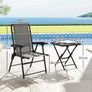 3 Piece Folding Bistro Set Image 3
