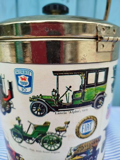Vintage Ice Bucket Motor Theme