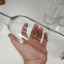 424 - Set of 4 Vintage Tall Collectible Decorative Alcohol Bottles Image 5