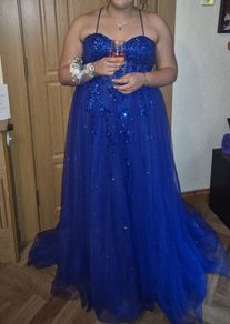 Royal Blue Debs Dress