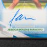Jessica Bouzas Maneiro On Card Blue Autograph Refractor 088/150 2026 Topps Chrome Tennis Image 2