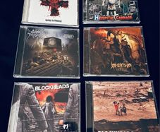 Mix of metal CDs- Job for a Cowboy, Haemorrhage, Cattle Decapitation, Blockheads