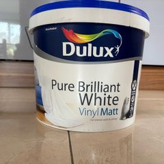 Dulux Vinyl Matt Pure Brilliant White 10L