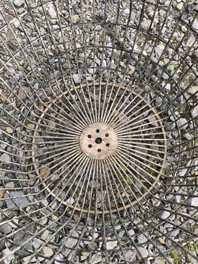 1940s industrial basket