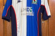Original Authentic Kappa Blackburn Rovers 2003/2004 Home Shirt Mens Size Small