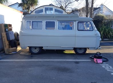 1961 commer fc  camper ,,, will swap for vintage car thats needs no major work but would prepare cash