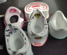 Potty, hop-up, toilet seat