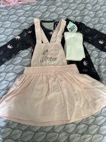 Baby dress 3 piece set