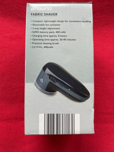 Fabric shaver