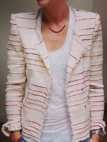 Isabelq Marant Etoile Tweed Glenn Blazer