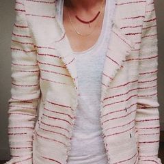Isabelq Marant Etoile Tweed Glenn Blazer