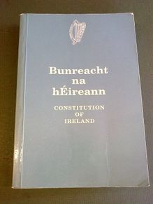 Bunreacht na hEireann Constitution of Ireland